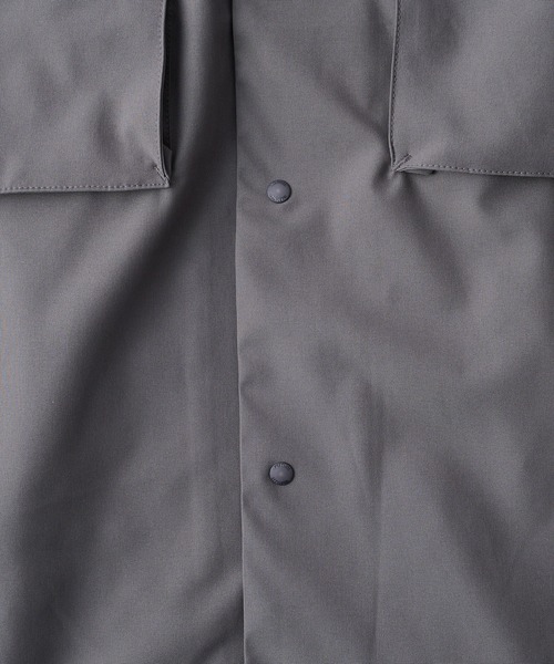WILD THINGS(ワイルドシングス)の「【WILD THINGS】OPEN COLLAR POCKET SHIRT / WT26041AD(シャツ/ブラウス・メンズ・グレー/ブラック・M/S/XL/L)」の12枚目の写真