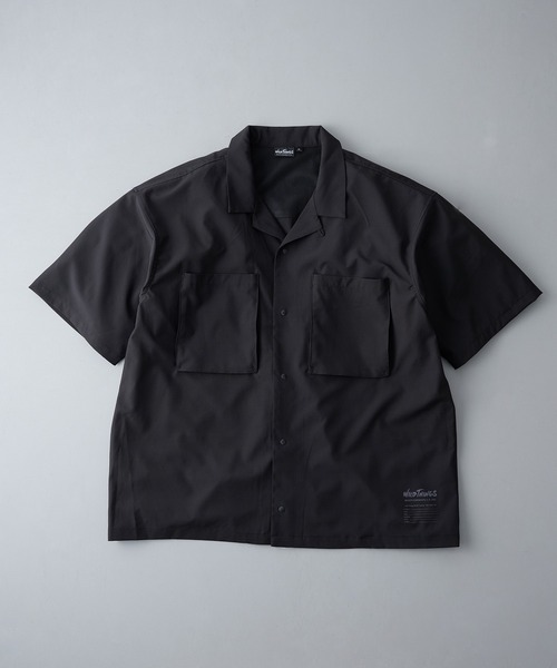 WILD THINGS(ワイルドシングス)の「【WILD THINGS】OPEN COLLAR POCKET SHIRT / WT26041AD(シャツ/ブラウス・メンズ・グレー/ブラック・M/S/XL/L)」の8枚目の写真