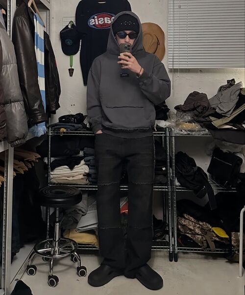 MEA（メア）の「VINTAGE BOOTCUT DENIM PANTS [BLACK]（デニムパンツ・レディース・その他・3/2）」の5枚目の写真