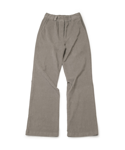 COTTON BELL（コットンベル）の「リラックスドブーツカットコーデュロイパンツ - グレージュ（その他パンツ・レディース・その他・FREE）」の2枚目の写真