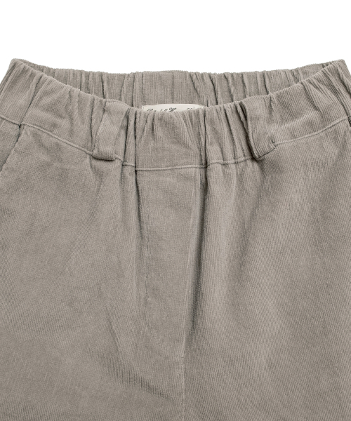 COTTON BELL（コットンベル）の「リラックスドブーツカットコーデュロイパンツ - グレージュ（その他パンツ・レディース・その他・FREE）」の5枚目の写真