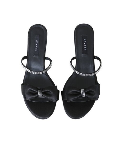 LEVASE（ルバズ）の「e.g) ria spangle sandal-silver 3cm（サンダル・レディース・その他・38/39/35/36/37/36.5/37.5/35.5/38.5）」の2枚目の写真