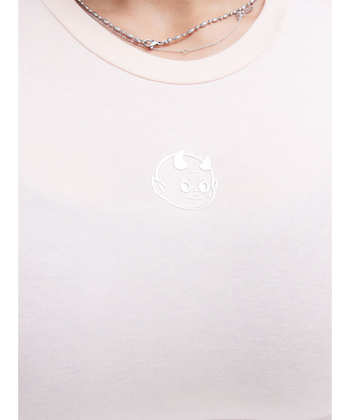REMOVERSTUDIO（リムーバースタジオ）の「ウーマンデビルクロップスリーブ[ピンク]（Tシャツ/カットソー・レディース・その他・SMALL/X-SMALL）」の4枚目の写真