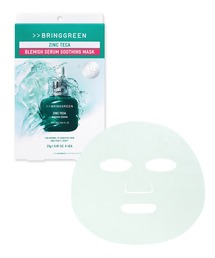 BRING GREEN（ブリングリーン）の「ジンクテカBセラムマスク(4枚入り)（パック/フェイスマスク）」