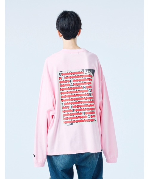 Little sunny bite(リトルサニーバイト)の「【8】【it】【Little sunny bite】stranger things x little sunny bite click verify long tee(Tシャツ/カットソー・レディース・ブラック/ホワイト/ピンク・SMALL/MEDIUM)」の11枚目の写真
