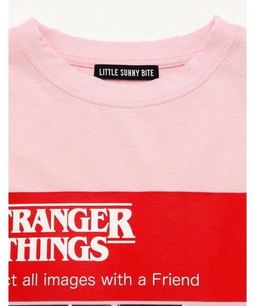 Little sunny bite(リトルサニーバイト)の「【8】【it】【Little sunny bite】stranger things x little sunny bite click verify long tee(Tシャツ/カットソー・レディース・ブラック/ホワイト/ピンク・SMALL/MEDIUM)」の12枚目の写真