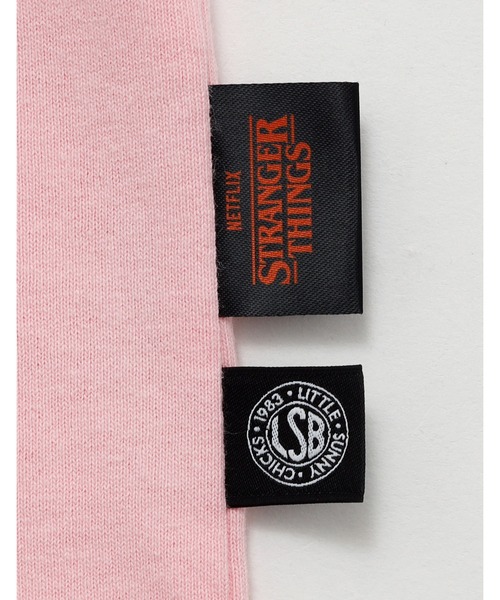 Little sunny bite(リトルサニーバイト)の「【8】【it】【Little sunny bite】stranger things x little sunny bite click verify long tee(Tシャツ/カットソー・レディース・ブラック/ホワイト/ピンク・SMALL/MEDIUM)」の16枚目の写真