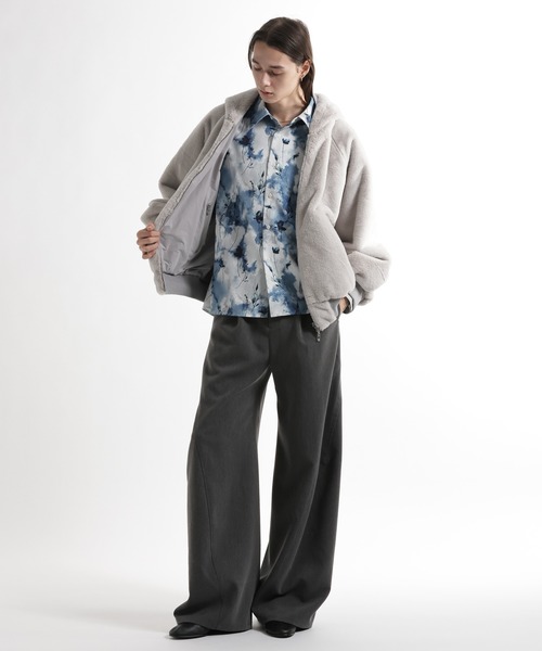 HARE（ハレ）の「アートフラワーガラシャツ(HARE)（シャツ/ブラウス・メンズ・ホワイト/ブラック/パープル・FREE）」の22枚目の写真