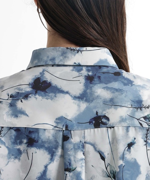 HARE（ハレ）の「アートフラワーガラシャツ(HARE)（シャツ/ブラウス・メンズ・ホワイト/ブラック/パープル・FREE）」の13枚目の写真