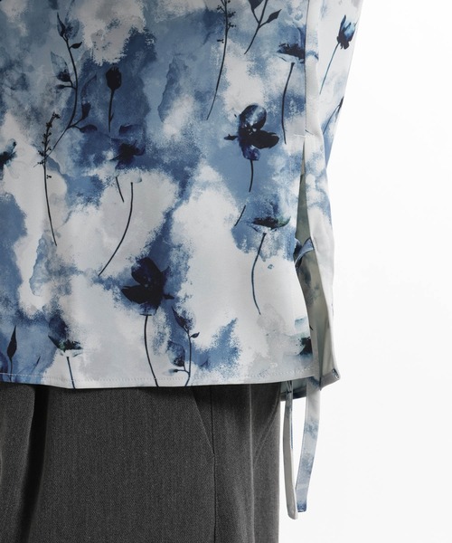 HARE（ハレ）の「アートフラワーガラシャツ(HARE)（シャツ/ブラウス・メンズ・ホワイト/ブラック/パープル・FREE）」の16枚目の写真