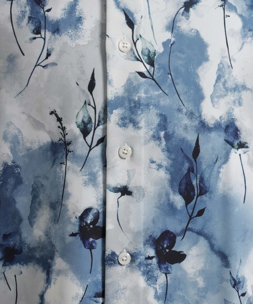 HARE（ハレ）の「アートフラワーガラシャツ(HARE)（シャツ/ブラウス・メンズ・ホワイト/ブラック/パープル・FREE）」の17枚目の写真