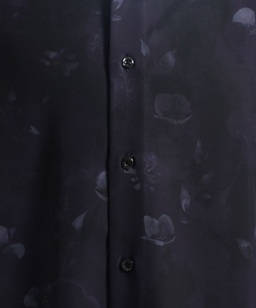 HARE（ハレ）の「アートフラワーガラシャツ(HARE)（シャツ/ブラウス・メンズ・ホワイト/ブラック/パープル・FREE）」の19枚目の写真