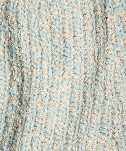 BABYLONE（バビロン）の「ツイードライクニットキャミ（キャミソール・レディース・ベージュ/ブルー・フリー）」の14枚目の写真