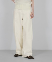 select MOCA | ハイウエストコットンカーブシルエットパンツ(その他パンツ)
