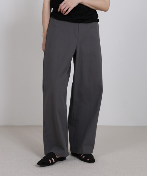 select MOCA（セレクトモカ）の「ハイウエストコットンカーブシルエットパンツ（その他パンツ・レディース・グレー/ホワイト/ブラウン・MEDIUM/LARGE）」の17枚目の写真