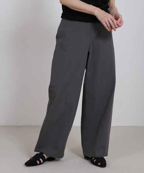 select MOCA（セレクトモカ）の「ハイウエストコットンカーブシルエットパンツ（その他パンツ・レディース・グレー/ホワイト/ブラウン・MEDIUM/LARGE）」の22枚目の写真