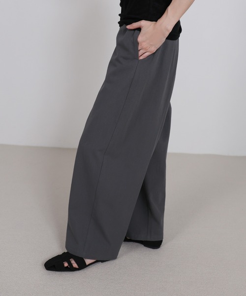 select MOCA（セレクトモカ）の「ハイウエストコットンカーブシルエットパンツ（その他パンツ・レディース・グレー/ホワイト/ブラウン・MEDIUM/LARGE）」の18枚目の写真