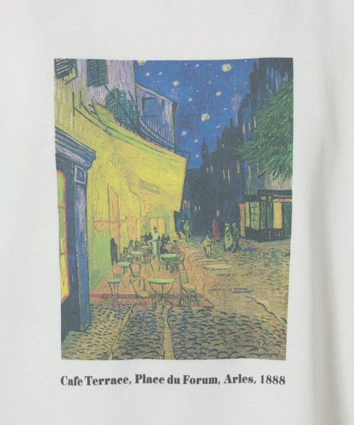 LAKOLE（ラコレ）の「【ラコレ アート】絵画裏毛プルオーバー / 635322（スウェット・メンズ・ホワイト/ホワイト系その他2/ブラック/ブラック系その他2・MEDIUM/LARGE）」の20枚目の写真