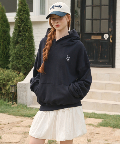 LOSSYROW（ロッシロー）の「L&R signature hood Navy（パーカー・レディース・ネイビー・FREE）」の3枚目の写真