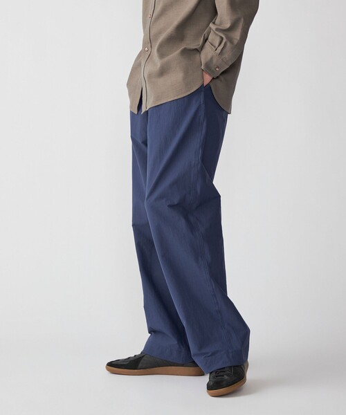 SHIPS（シップス）の「SHIPS: AUTHENTIC ナイロン カルゼ ワイド パンツ（その他パンツ・メンズ・ベージュ/ブルー/ナチュラル・SMALL/LARGE/MEDIUM）」の12枚目の写真
