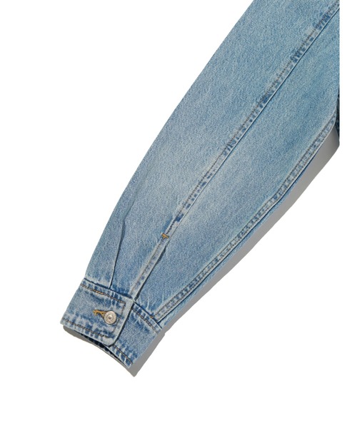 Levi's（リーバイス）の「Levi's/リーバイス Aラインデニムウエスタンドレス（シャツワンピース・レディース・ライトインディゴブルー・XS/S/M）」の10枚目の写真