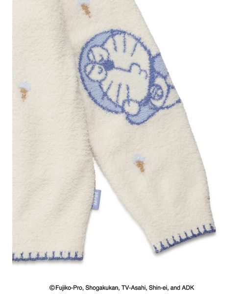 ドラえもん】【レディース】ベビモコジャガードカーディガン（ルーム