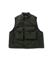 MOIF（モイフ）の「[AW24]OVER MIL VEST / OLIVE（ダウンベスト）」