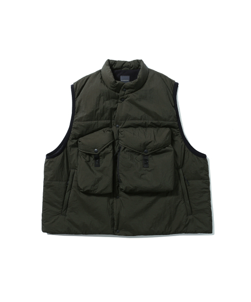 MOIF（モイフ）の「[AW24]OVER MIL VEST / OLIVE（ダウンベスト・メンズ・その他・M/L）」の2枚目の写真