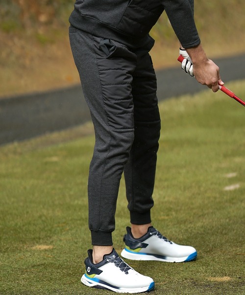 DIVINER GOLF】中綿キルト切替ジョガーパンツ メンズ ゴルフウェア