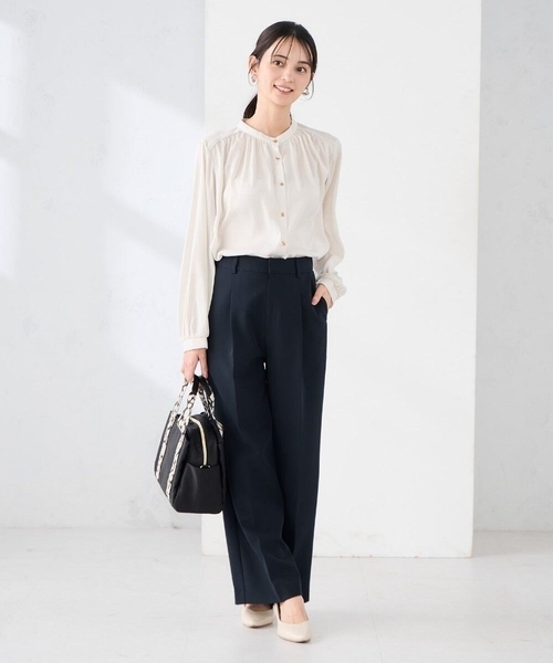 a.v.v（アーヴェヴェ）の「【2WAY】10ポケットバッグ（ショルダーバッグ・レディース・ブラウン/ベージュ/ブラック・38）」の6枚目の写真