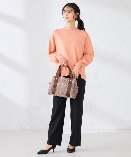 a.v.v（アーヴェヴェ）の「【2WAY】10ポケットバッグ（ショルダーバッグ・レディース・ブラウン/ベージュ/ブラック・38）」の10枚目の写真