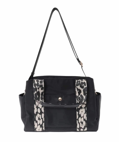 a.v.v（アーヴェヴェ）の「【2WAY】10ポケットバッグ（ショルダーバッグ・レディース・ブラウン/ベージュ/ブラック・38）」の16枚目の写真