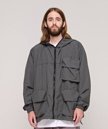 CARGOBROS（カーゴブロス）の「CB 3Dポケットウィンドブレーカー（チャコール）（ナイロンジャケット）」