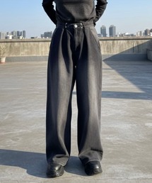 repipi armario（レピピ アルマリオ）の「【一部カラーTALLサイズ有】ホックデニムワイドパンツ（その他パンツ）」