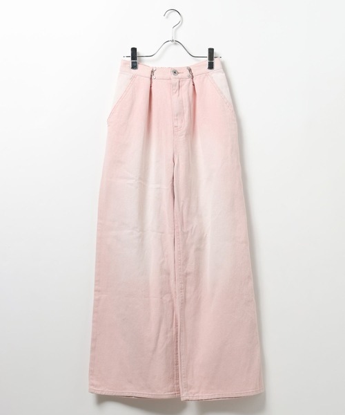 repipi armario（レピピ アルマリオ）の「【一部カラーTALLサイズ有】ホックデニムワイドパンツ（その他パンツ・キッズ・ライトピンク/ブラック系その他/ブルー/ブルー系その他/ベージュ・LARGE/MEDIUM/SMALL）」の10枚目の写真