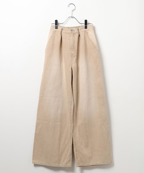 repipi armario（レピピ アルマリオ）の「【一部カラーTALLサイズ有】ホックデニムワイドパンツ（その他パンツ・キッズ・ライトピンク/ブラック系その他/ブルー/ブルー系その他/ベージュ・LARGE/MEDIUM/SMALL）」の12枚目の写真