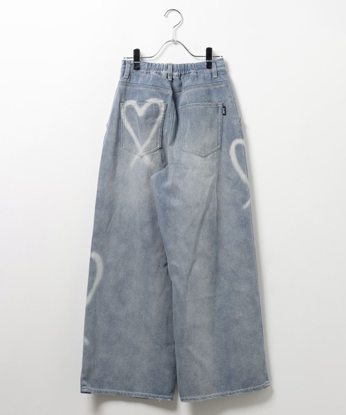 repipi armario（レピピ アルマリオ）の「【一部カラーTALLサイズ有】ホックデニムワイドパンツ（その他パンツ・キッズ・ライトピンク/ブラック系その他/ブルー/ブルー系その他/ベージュ・LARGE/MEDIUM/SMALL）」の14枚目の写真