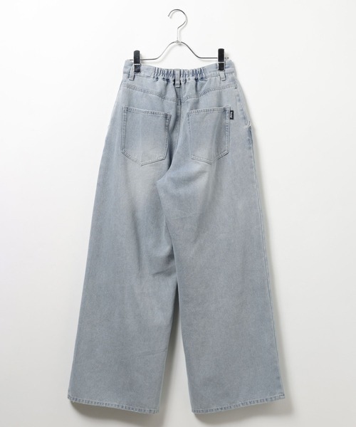 repipi armario（レピピ アルマリオ）の「【一部カラーTALLサイズ有】ホックデニムワイドパンツ（その他パンツ・キッズ・ライトピンク/ブラック系その他/ブルー/ブルー系その他/ベージュ・LARGE/MEDIUM/SMALL）」の15枚目の写真