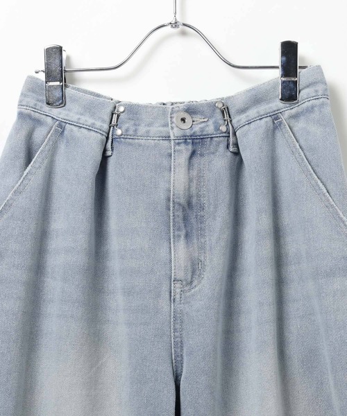 repipi armario（レピピ アルマリオ）の「【一部カラーTALLサイズ有】ホックデニムワイドパンツ（その他パンツ・キッズ・ライトピンク/ブラック系その他/ブルー/ブルー系その他/ベージュ・LARGE/MEDIUM/SMALL）」の16枚目の写真