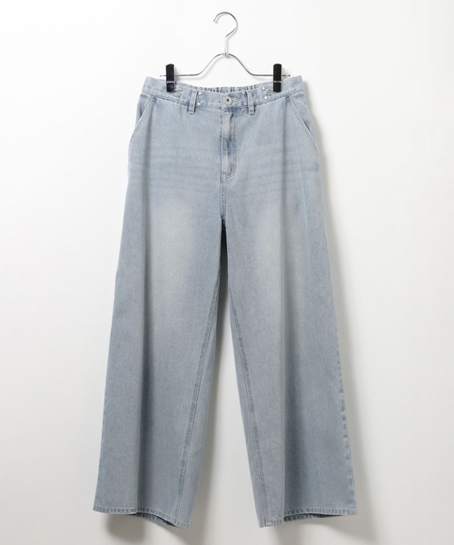repipi armario（レピピ アルマリオ）の「【一部カラーTALLサイズ有】ホックデニムワイドパンツ（その他パンツ・キッズ・ライトピンク/ブラック系その他/ブルー/ブルー系その他/ベージュ・LARGE/MEDIUM/SMALL）」の22枚目の写真