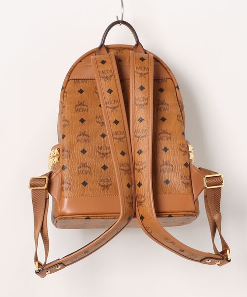 MCM（エムシーエム）の「MCM/エムシーエム/Stark SideStuds BackPack SML（バックパック/リュック・レディース・キャメル・S）」の2枚目の写真