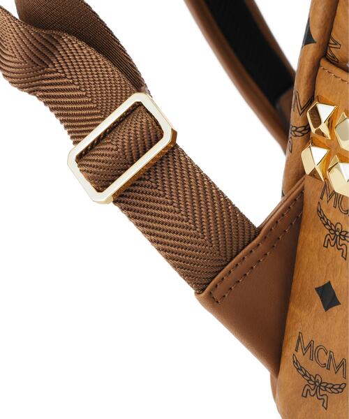 MCM(エムシーエム)の「MCM/エムシーエム/Stark SideStuds BackPack SML(バックパック/リュック・レディース・キャメル・S)」の8枚目の写真
