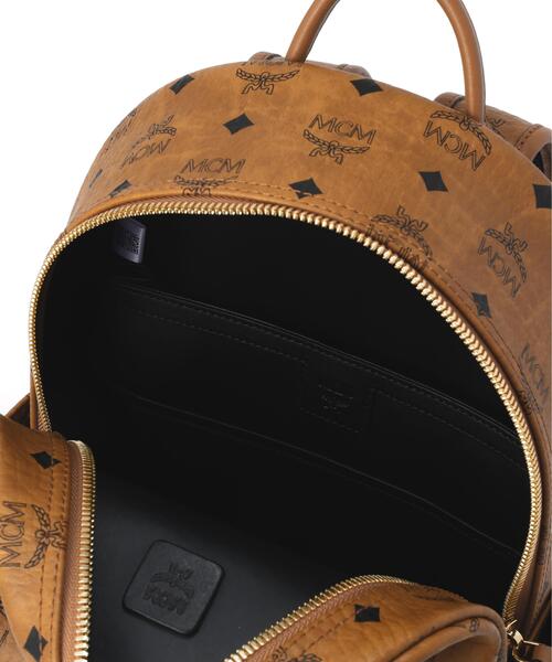 MCM(エムシーエム)の「MCM/エムシーエム/Stark SideStuds BackPack SML(バックパック/リュック・レディース・キャメル・S)」の4枚目の写真