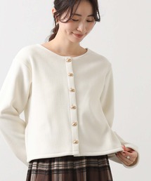 Gready Brilliant | 2wayシャギー楕円金釦カットソー(Tシャツ/カットソー)