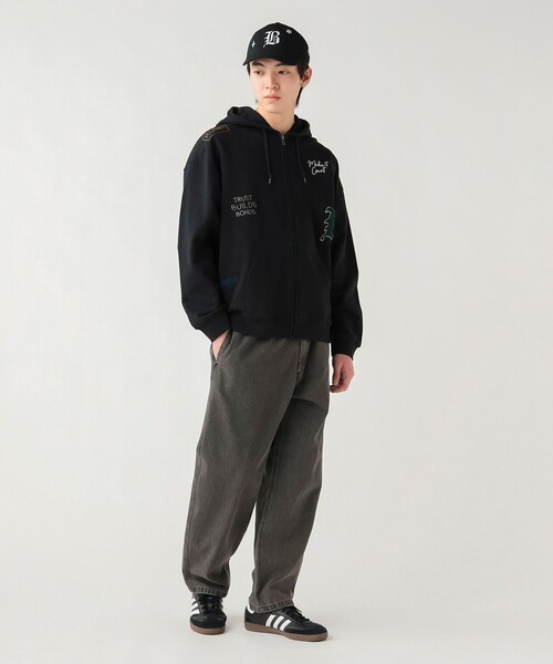 BEAMS HEART(ビームスハート)の「【5/21値下げ】レタード ジップ パーカー(スウェット・メンズ・ブラック/ライトグレー・SMALL/LARGE/MEDIUM)」の19枚目の写真