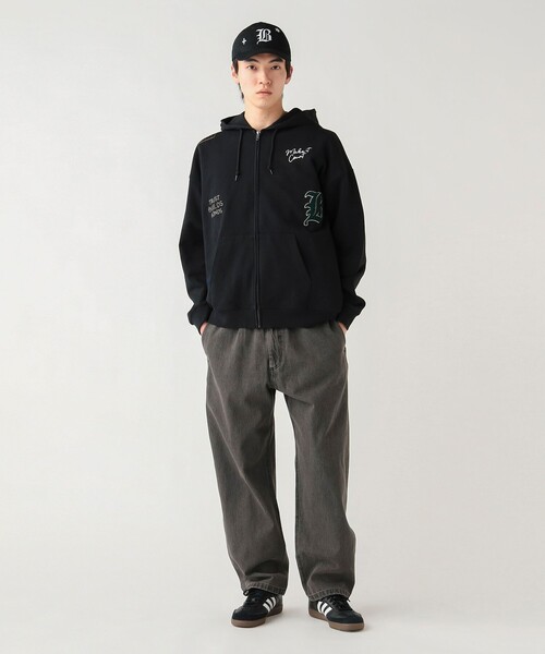 BEAMS HEART(ビームスハート)の「【5/21値下げ】レタード ジップ パーカー(スウェット・メンズ・ブラック/ライトグレー・SMALL/LARGE/MEDIUM)」の18枚目の写真
