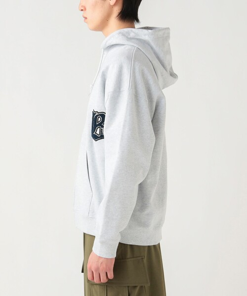 BEAMS HEART(ビームスハート)の「【5/21値下げ】レタード ジップ パーカー(スウェット・メンズ・ブラック/ライトグレー・SMALL/LARGE/MEDIUM)」の15枚目の写真