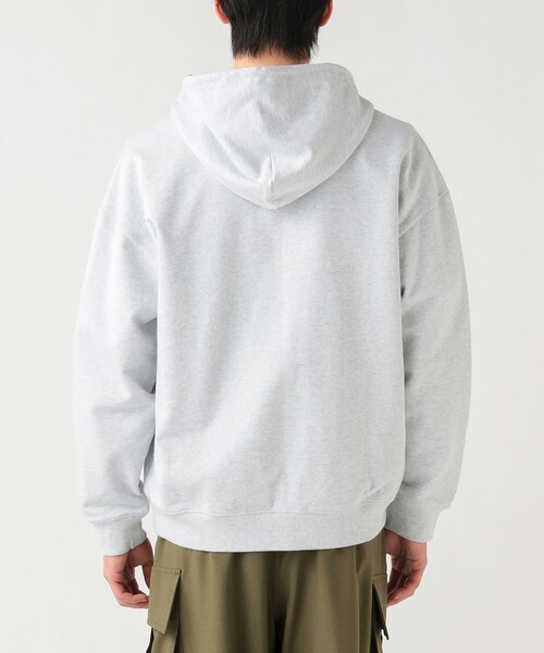 BEAMS HEART(ビームスハート)の「【5/21値下げ】レタード ジップ パーカー(スウェット・メンズ・ブラック/ライトグレー・SMALL/LARGE/MEDIUM)」の14枚目の写真