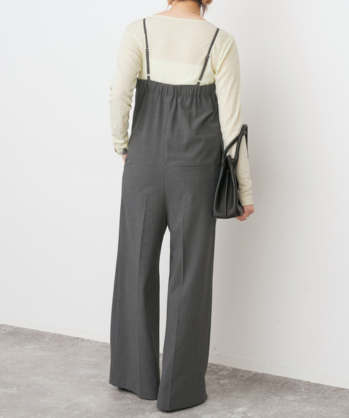 Spick & Span（スピックアンドスパン）の「サロペット（サロペット/オーバーオール・レディース・チャコールグレー・38/36）」の6枚目の写真