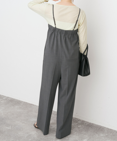 Spick & Span（スピックアンドスパン）の「サロペット（サロペット/オーバーオール・レディース・チャコールグレー・38/36）」の7枚目の写真